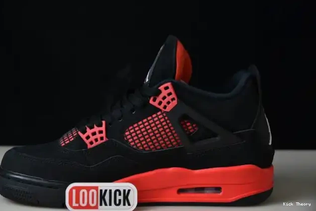 Kick Theory Jordan 4 Thunder Red Air CT8527-016 0604